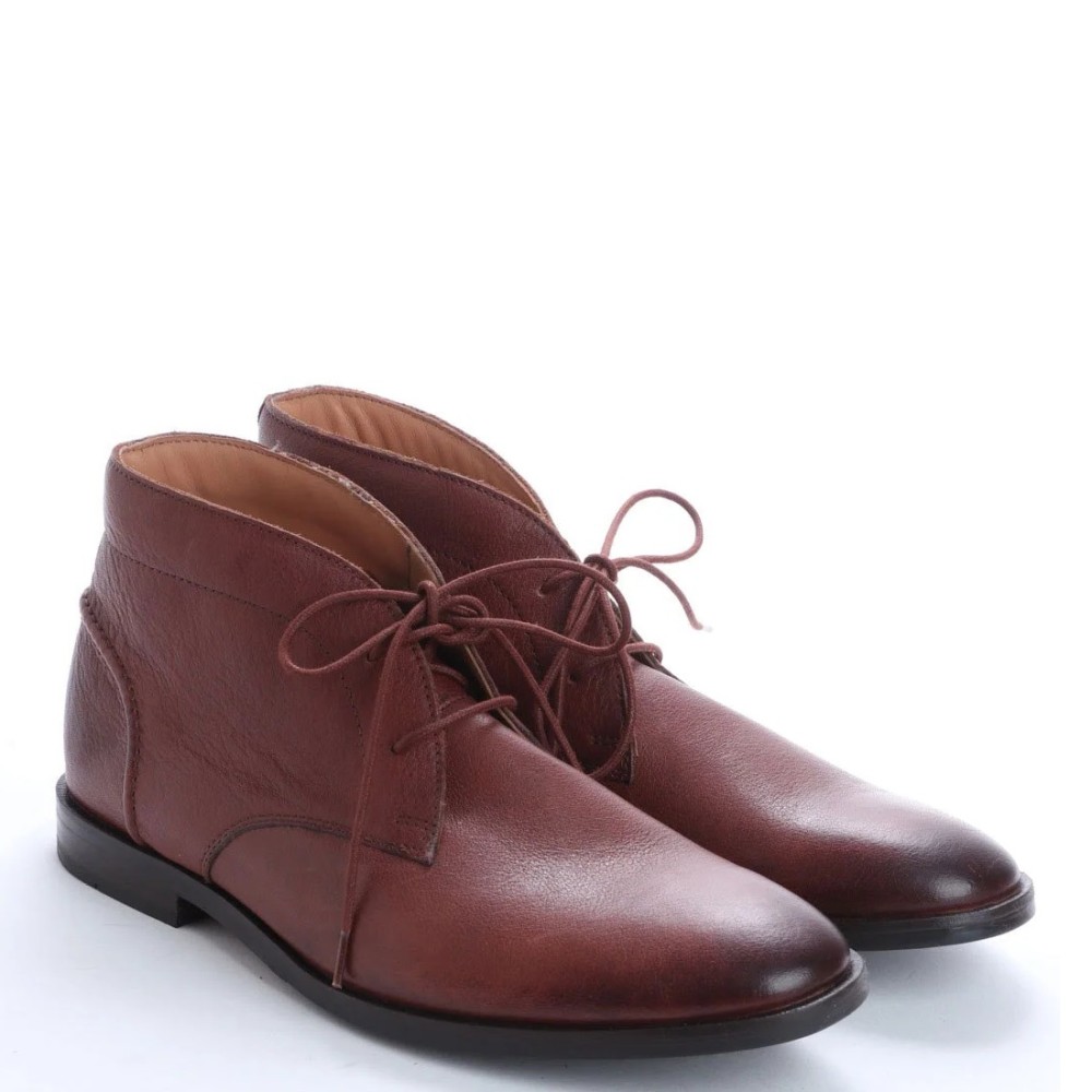 CLARKS</br>Ανδρικά Μποτάκια Ταμπά Δέρμα GLIDE CHUKKA Clarks