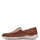 CLARKS</br>Ανδρικά Μοκασίνια/Loafers Ταμπά Δέρμα GORWIN STEP Clarks