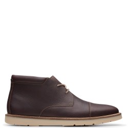 Ανδρικά Μποτάκια Καφέ Δέρμα GRANDIN TOP Clarks