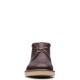 CLARKS</br>Ανδρικά Μποτάκια Καφέ Δέρμα GRANDIN TOP Clarks