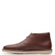 CLARKS</br>Ανδρικά Μποτάκια Ταμπά Δέρμα GRANDIN TOP Clarks