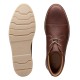CLARKS</br>Ανδρικά Μποτάκια Ταμπά Δέρμα GRANDIN TOP Clarks