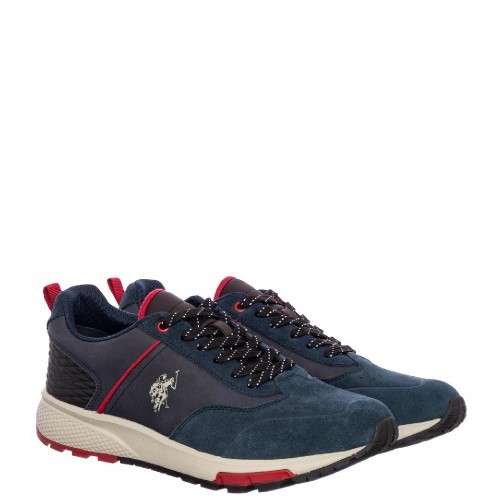 Ανδρικά Sneakers Μπλε HECK-SUEDE-DKBL U.S. Polo Assn. Ανδρικά Sneakers Μπλε HECK-SUEDE-DKBL U.S. Polo Assn.