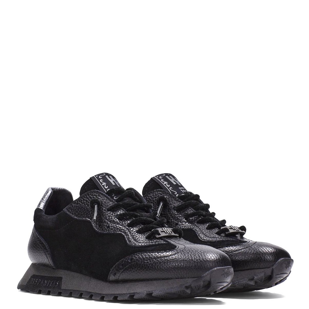HISPANITAS</br>Hispanitas HI265106 OREGON Γυναικεία Sneakers Μαύρο Δέρμα HISPANITAS</br>Hispanitas HI265106 OREGON Γυναικεία Sneakers Μαύρο Δέρμα