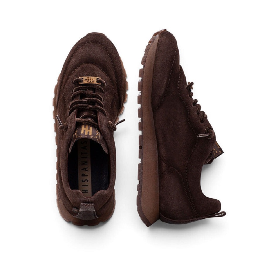 HISPANITAS</br>Hispanitas HI265186 OREGON Γυναικεία Sneakers Καφέ Δέρμα Suede