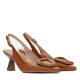 HISPANITAS</br>Γυναικείες Γόβες Slingback Ταμπά Δέρμα HV253910 Hispanitas HISPANITAS</br>Γυναικείες Γόβες Slingback Ταμπά Δέρμα HV253910 Hispanitas