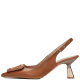 HISPANITAS</br>Γυναικείες Γόβες Slingback Ταμπά Δέρμα HV253910 Hispanitas HISPANITAS</br>Γυναικείες Γόβες Slingback Ταμπά Δέρμα HV253910 Hispanitas