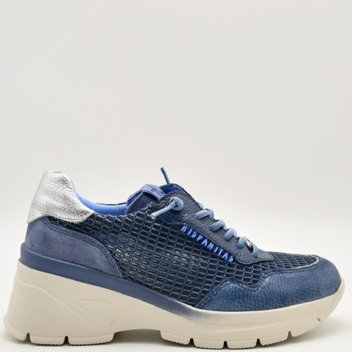 Hispanitas HV264712 Γυναικεία Sneakers Μπλε Δέρμα