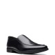 CLARKS</br>Ανδρικά Μοκασίνια Μαύρο Δέρμα HOWARD EDGE Clarks CLARKS</br>Ανδρικά Μοκασίνια Μαύρο Δέρμα HOWARD EDGE Clarks