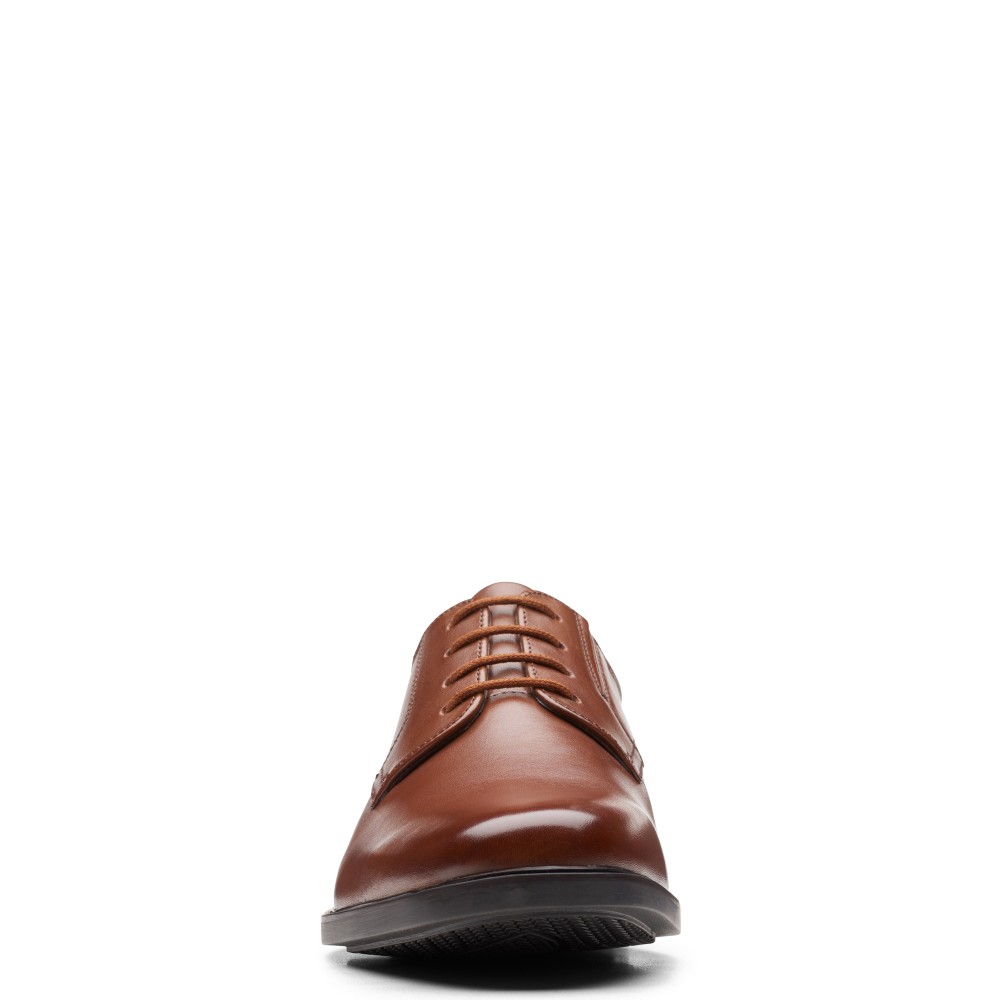 CLARKS</br>Ανδρικά Δετά Παπούτσια Ταμπά Δέρμα HOWARD WALK Clarks CLARKS</br>Ανδρικά Δετά Παπούτσια Ταμπά Δέρμα HOWARD WALK Clarks