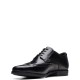 </br>Ανδρικά Δετά Παπούτσια Μαύρο Δέρμα HOWARD WING (H) Clarks