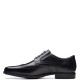 </br>Ανδρικά Δετά Παπούτσια Μαύρο Δέρμα HOWARD WING (H) Clarks
