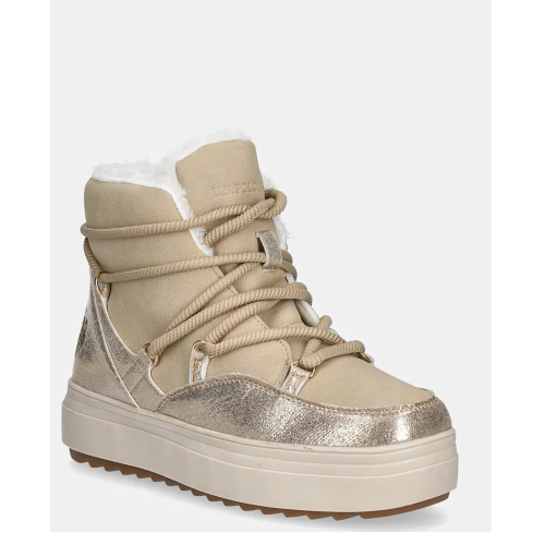 Γυναικεία Μποτάκια Μπεζ ICY004-BEI001 U.S. Polo Assn