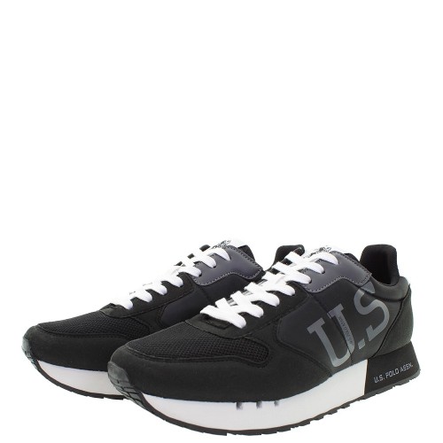 U.S. Polo Assn. JAKE002-BLK Ανδρικά Sneakers Μαύρο U.S. Polo Assn. JAKE002-BLK Ανδρικά Sneakers Μαύρο