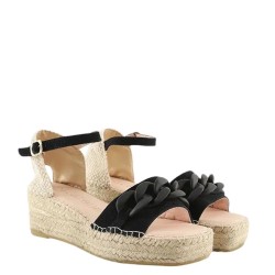 Γυναικείες Πλατφόρμες Μαύρο Suede JAKI10 Macarena