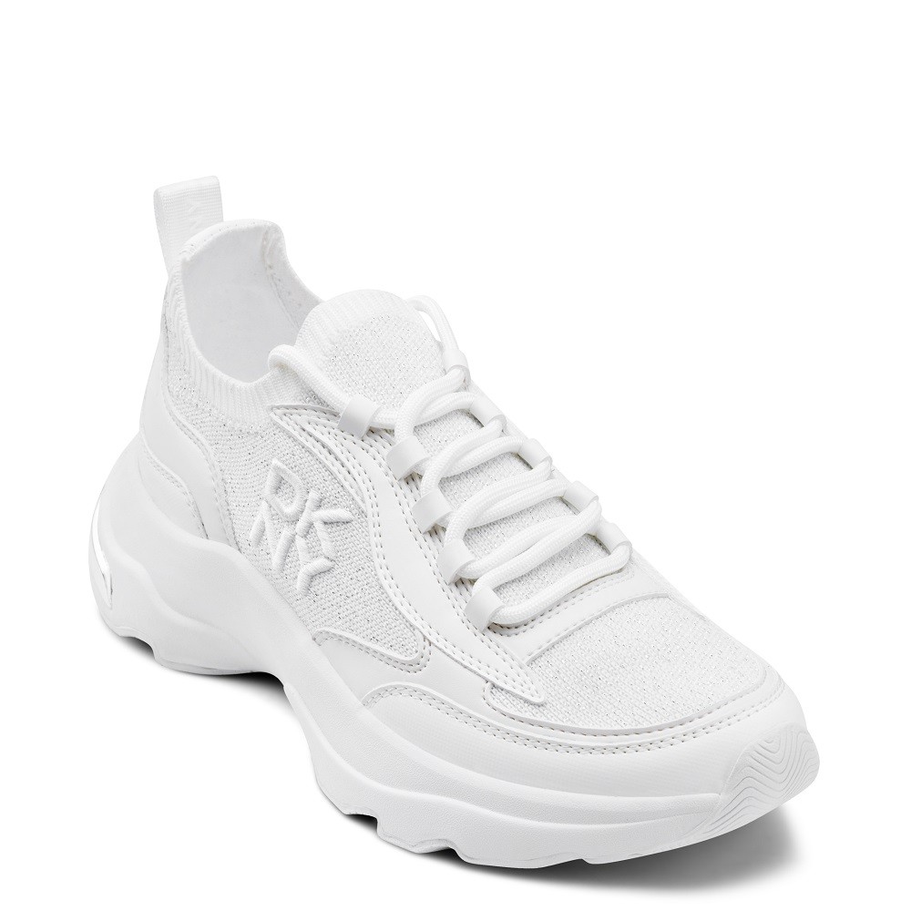 DKNY</br>Γυναικεία Sneakers Lace Up Λευκό JAMI K1511941-8IW DKNY