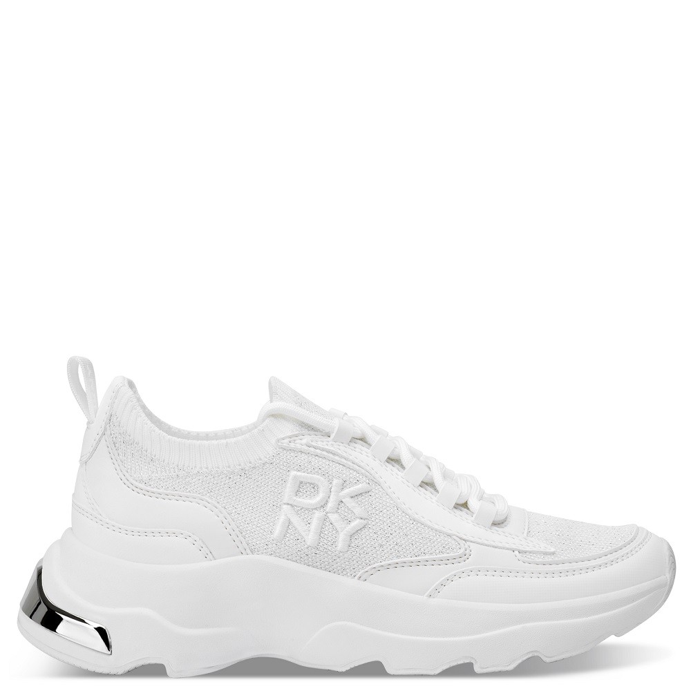 DKNY</br>Γυναικεία Sneakers Lace Up Λευκό JAMI K1511941-8IW DKNY DKNY</br>Γυναικεία Sneakers Lace Up Λευκό JAMI K1511941-8IW DKNY
