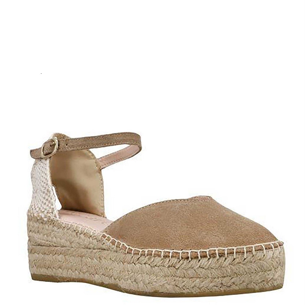 MACARENA</br>Γυναικείες Πλατφόρμες Μπεζ Suede JAVA22 Macarena