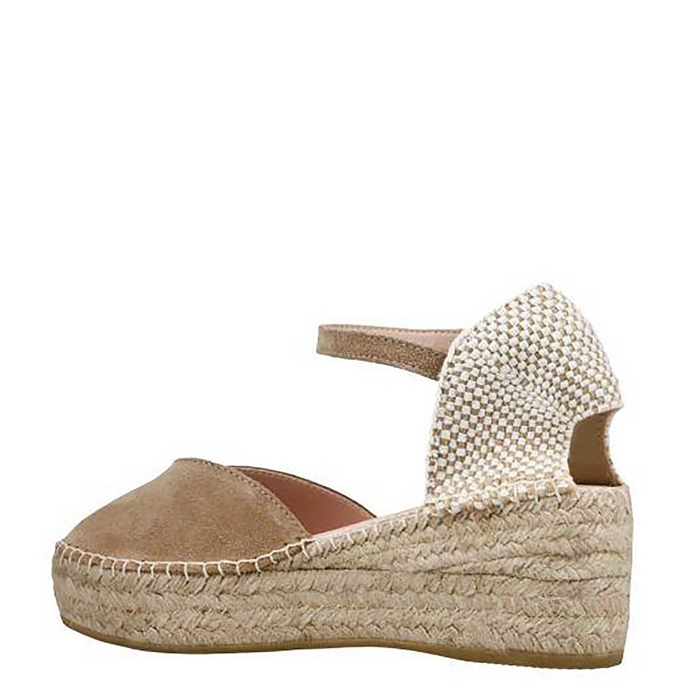 MACARENA</br>Γυναικείες Πλατφόρμες Μπεζ Suede JAVA22 Macarena