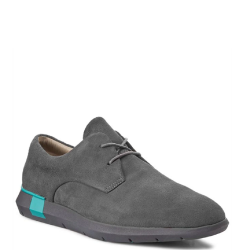 Ανδρικά Δετά Παπούτσια Γκρι Suede JAVAN WALK Clarks