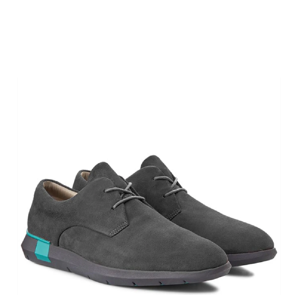 CLARKS</br>Ανδρικά Δετά Παπούτσια Γκρι Suede JAVAN WALK Clarks CLARKS</br>Ανδρικά Δετά Παπούτσια Γκρι Suede JAVAN WALK Clarks