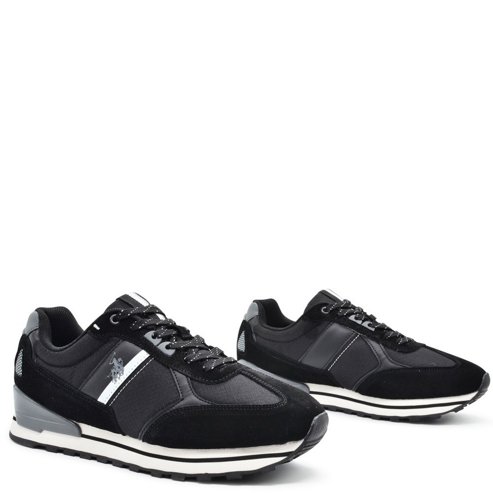 U.S. POLO ASSN.</br>Ανδρικά Sneakers Μαύρο JONAS003-BLK U.S. Polo Assn. U.S. POLO ASSN.</br>Ανδρικά Sneakers Μαύρο JONAS003-BLK U.S. Polo Assn.