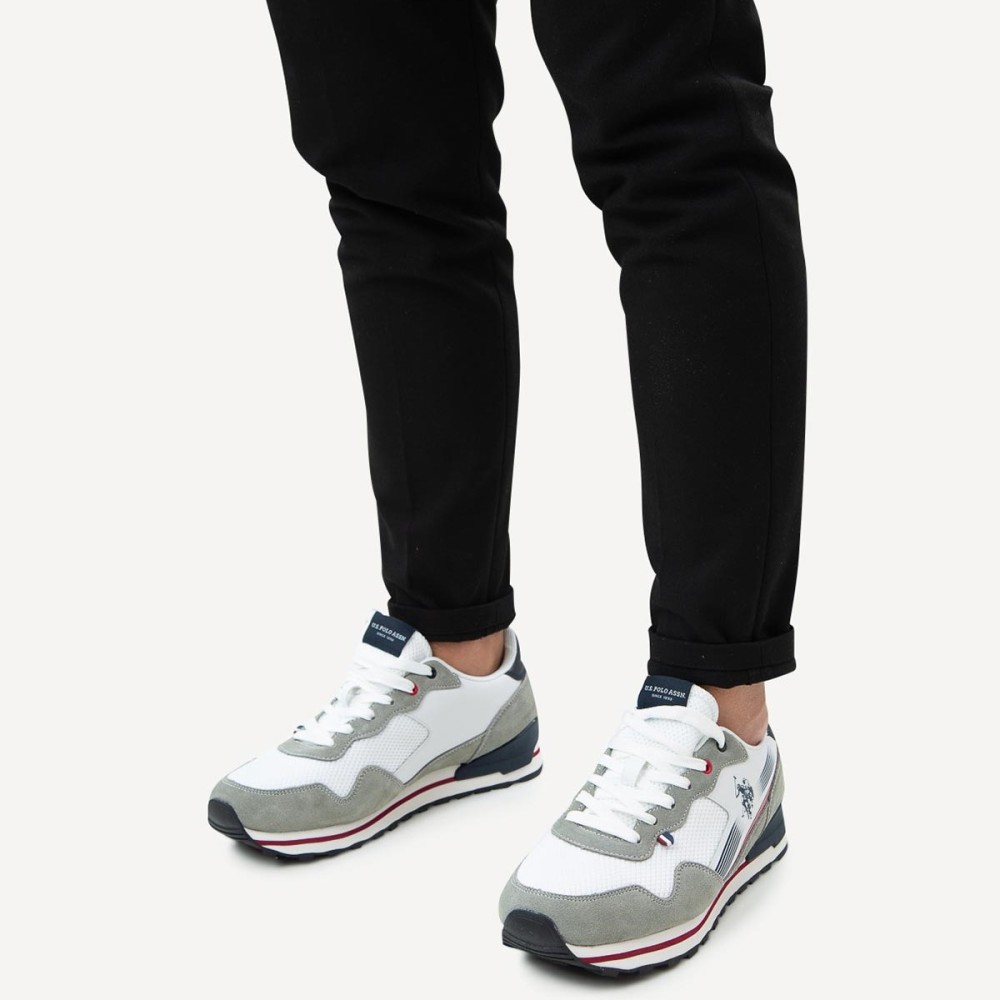 U.S. POLO ASSN.</br>Ανδρικά Sneakers Λευκό JONAS005-WHI U.S. Polo Assn. U.S. POLO ASSN.</br>Ανδρικά Sneakers Λευκό JONAS005-WHI U.S. Polo Assn.