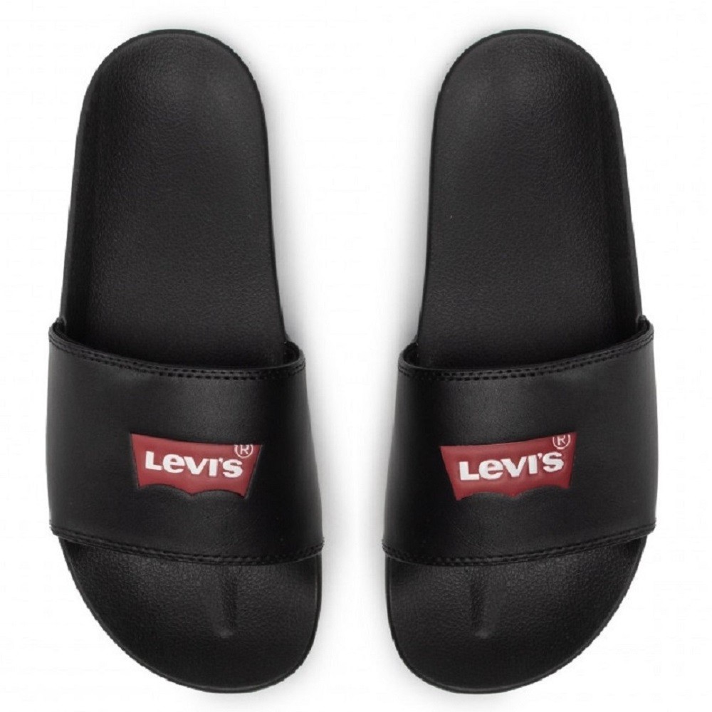 LEVI'S</br>Ανδρικές Σαγιονάρες Μαύρο JUNE BATWING 228998-740-59 Levi's