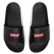 Ανδρικές Σαγιονάρες Μαύρο JUNE BATWING 228998-740-59 Levi's