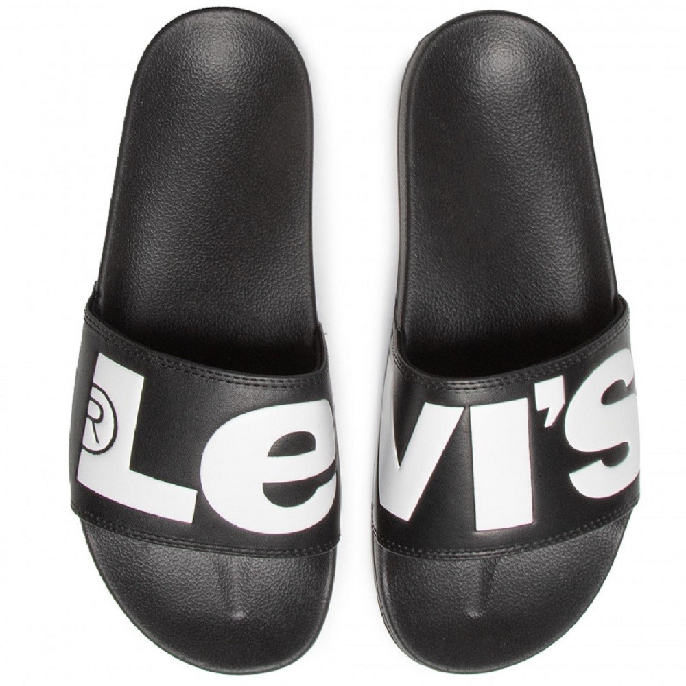 LEVI'S</br>Ανδρικές Σαγιονάρες Μαύρο JUNE L 231548-794-59 Levi's