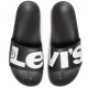 LEVI'S</br>Ανδρικές Σαγιονάρες Μαύρο JUNE L 231548-794-59 Levi's