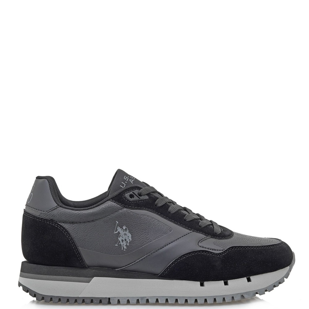 U.S. POLO ASSN.</br>Ανδρικά Sneakers Μαύρο JUSTIN001-BLK U.S. Polo Assn. U.S. POLO ASSN.</br>Ανδρικά Sneakers Μαύρο JUSTIN001-BLK U.S. Polo Assn.