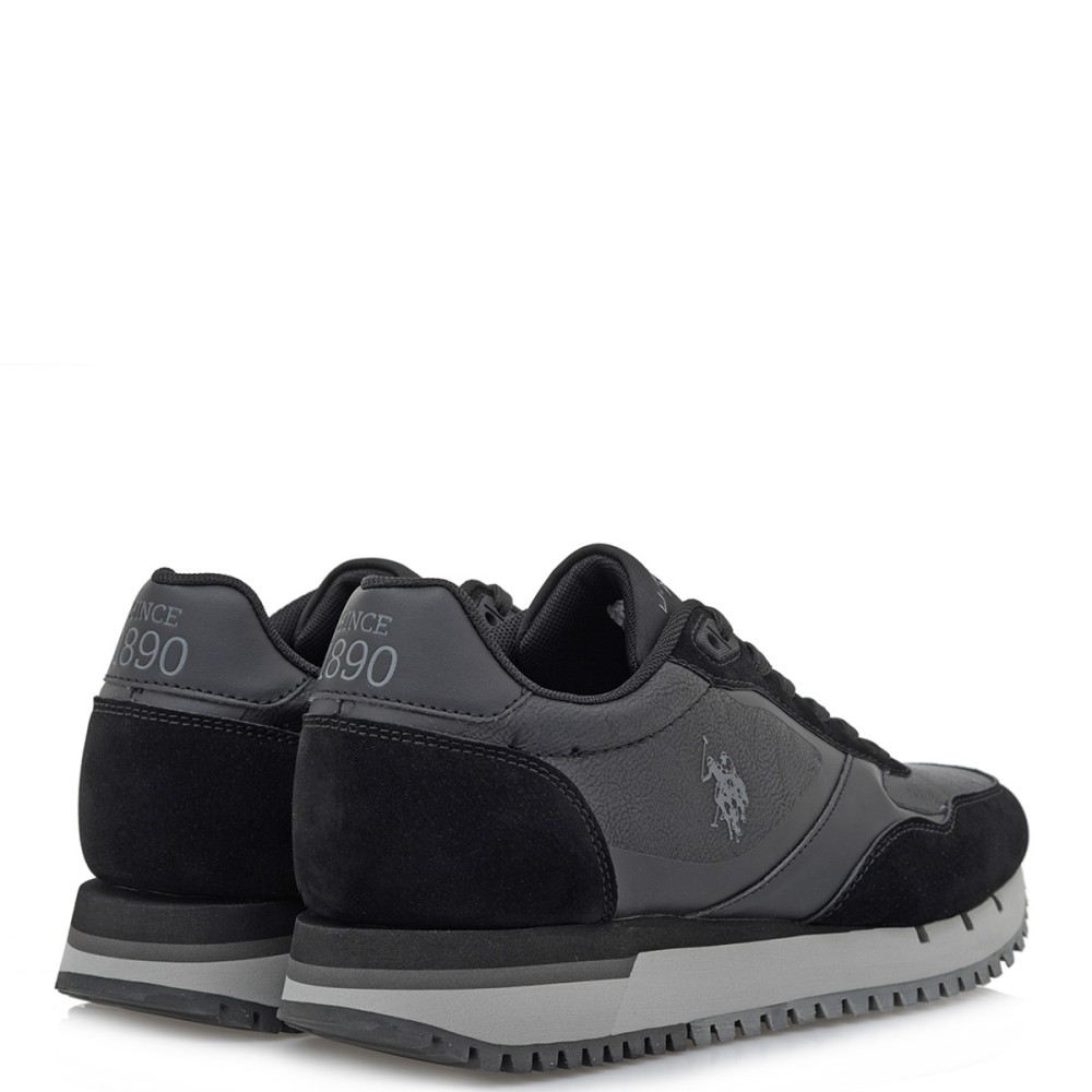 U.S. POLO ASSN.</br>Ανδρικά Sneakers Μαύρο JUSTIN001-BLK U.S. Polo Assn. U.S. POLO ASSN.</br>Ανδρικά Sneakers Μαύρο JUSTIN001-BLK U.S. Polo Assn.