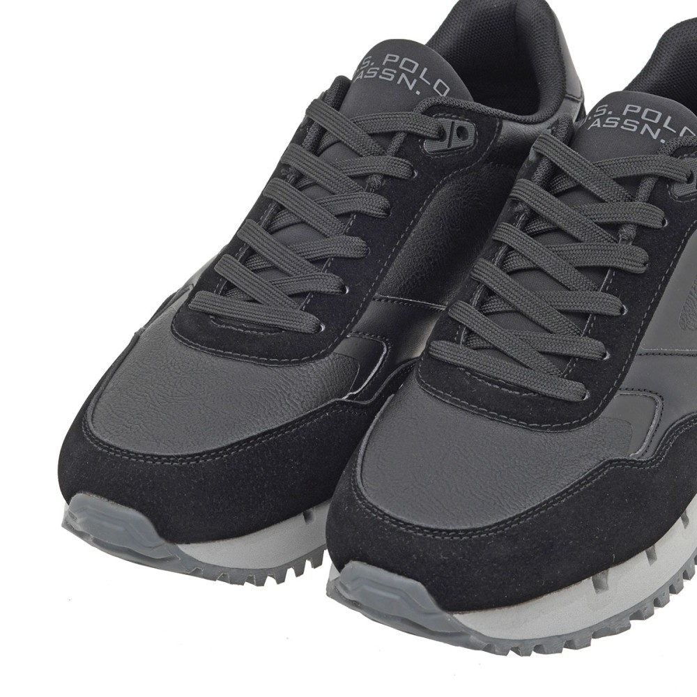 U.S. POLO ASSN.</br>Ανδρικά Sneakers Μαύρο JUSTIN001-BLK U.S. Polo Assn. U.S. POLO ASSN.</br>Ανδρικά Sneakers Μαύρο JUSTIN001-BLK U.S. Polo Assn.