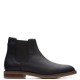 CLARKS</br>Ανδρικά Μποτάκια Μαύρο Δέρμα JAXEN CHELSEA Clarks CLARKS</br>Ανδρικά Μποτάκια Μαύρο Δέρμα JAXEN CHELSEA Clarks