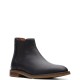 CLARKS</br>Ανδρικά Μποτάκια Μαύρο Δέρμα JAXEN CHELSEA Clarks CLARKS</br>Ανδρικά Μποτάκια Μαύρο Δέρμα JAXEN CHELSEA Clarks