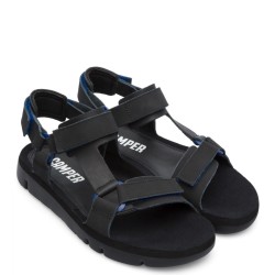 Ανδρικά Πέδιλα Μαύρο Δέρμα ORUGA SANDAL K100416-005 Camper