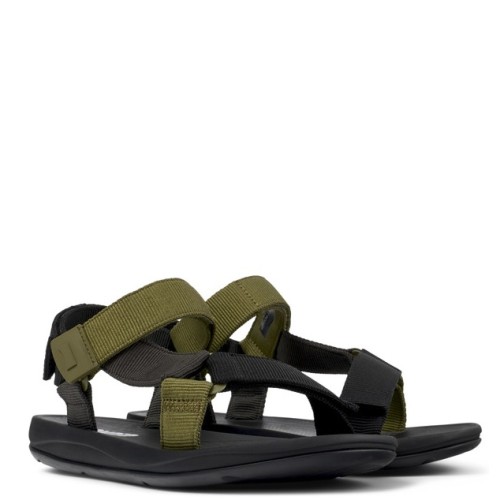 Ανδρικά Πέδιλα Πολύχρωμο Χακί/Μαύρο MATCH K100539-032 Camper Ανδρικά Πέδιλα Πολύχρωμο Χακί/Μαύρο MATCH K100539-032 Camper