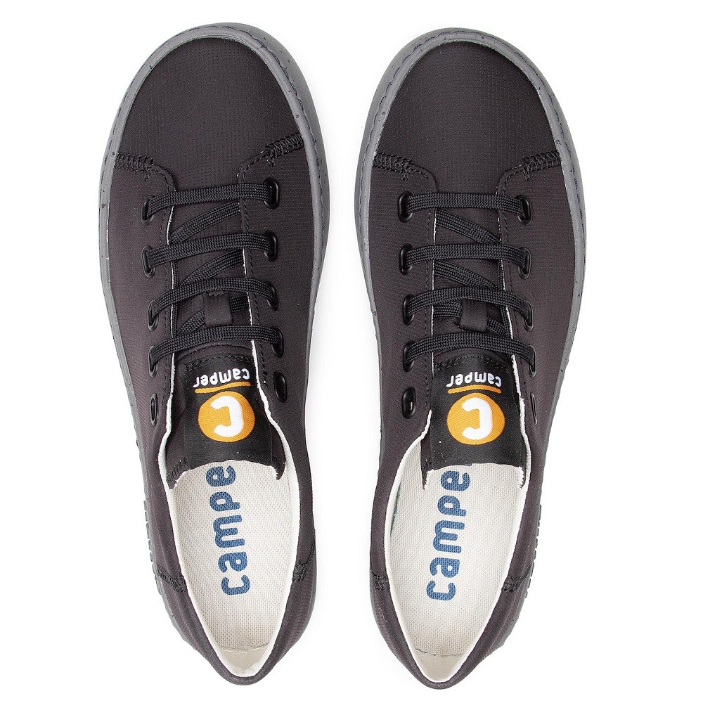 CAMPER</br>Ανδρικά Sneakers Μαύρο PEU TOURING K100596-007 Camper CAMPER</br>Ανδρικά Sneakers Μαύρο PEU TOURING K100596-007 Camper