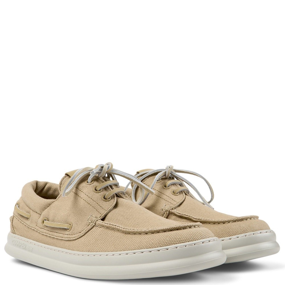 CAMPER</br>Ανδρικά Boat-shoes/Ιστιοπλοϊκά Μπεζ RUNNER FOUR K100804-007 Camper CAMPER</br>Ανδρικά Boat-shoes/Ιστιοπλοϊκά Μπεζ RUNNER FOUR K100804-007 Camper