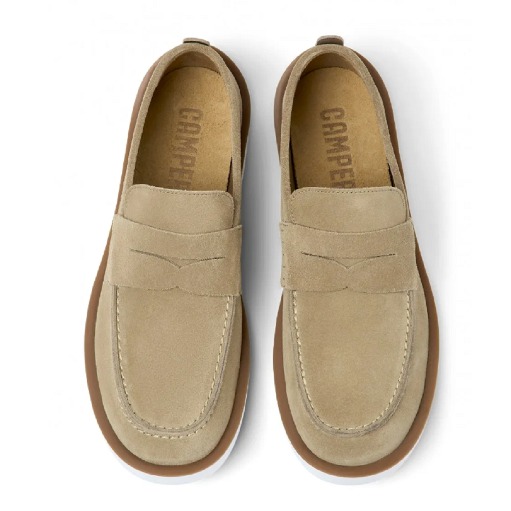 CAMPER</br>Ανδρικά Μοκασίνια Μπεζ Suede WAGON K100889-002 Camper CAMPER</br>Ανδρικά Μοκασίνια Μπεζ Suede WAGON K100889-002 Camper