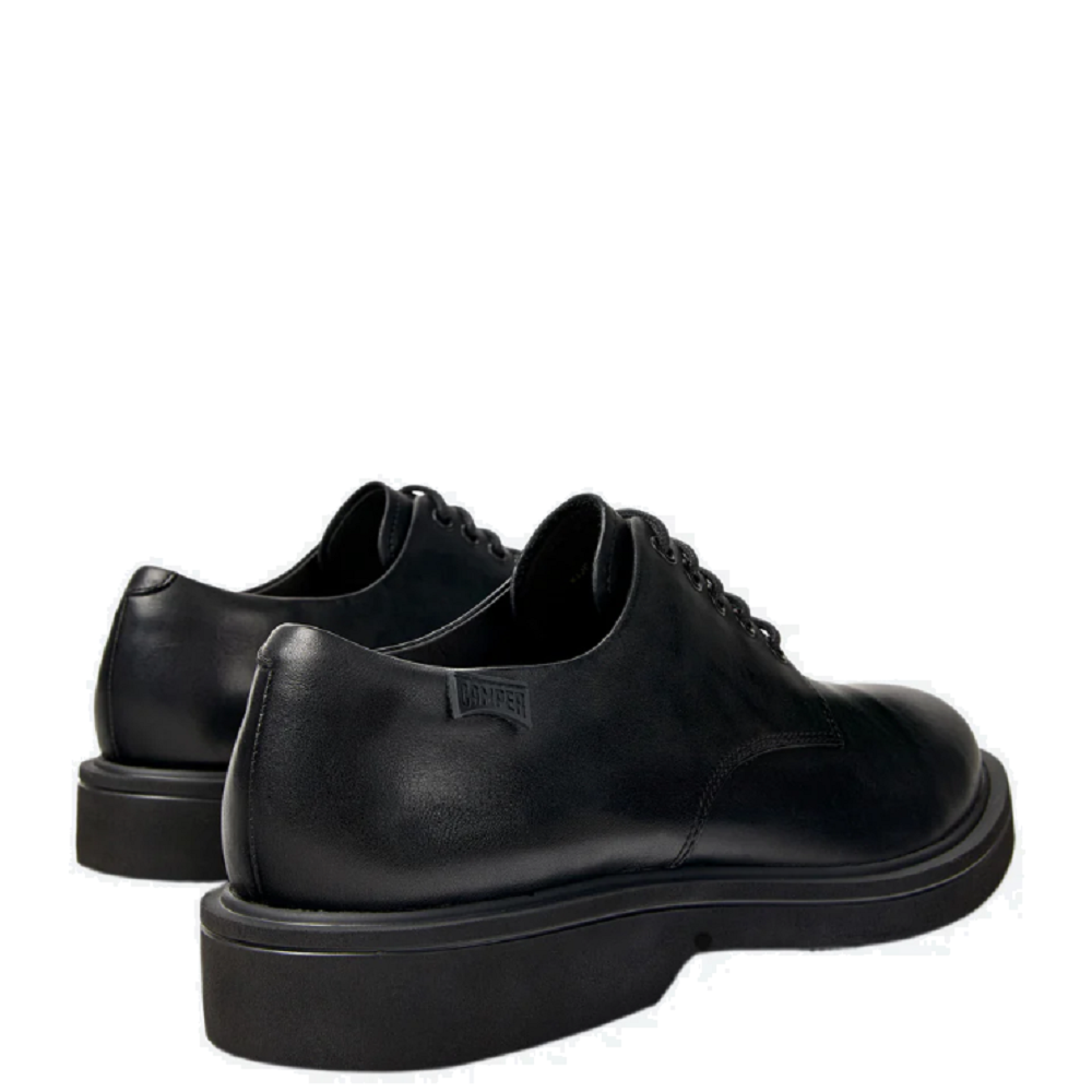 CAMPER</br>Ανδρικά Δετά Παπούτσια Μαύρο Δέρμα NORMAN K100998-001 Camper CAMPER</br>Ανδρικά Δετά Παπούτσια Μαύρο Δέρμα NORMAN K100998-001 Camper