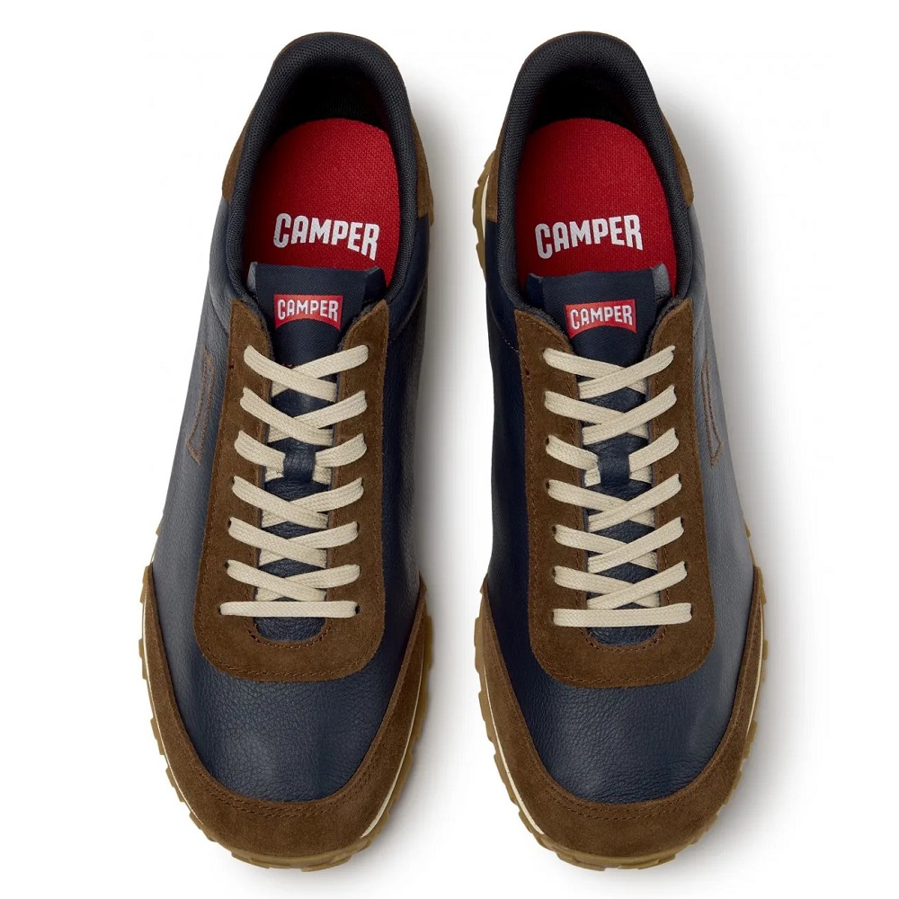 CAMPER</br>Camper K101097-008 DRIFT WALK Ανδρικά Sneakers Μπλε Δέρμα CAMPER</br>Camper K101097-008 DRIFT WALK Ανδρικά Sneakers Μπλε Δέρμα