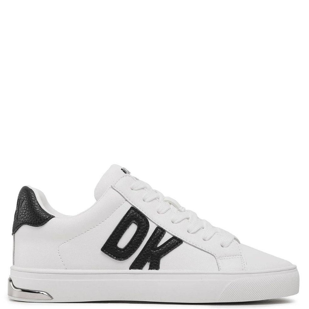 DKNY</br>DKNY ABENI K1300916-QZC Γυναικεία Sneakers Λευκό/Μαύρο Δέρμα DKNY</br>DKNY ABENI K1300916-QZC Γυναικεία Sneakers Λευκό/Μαύρο Δέρμα