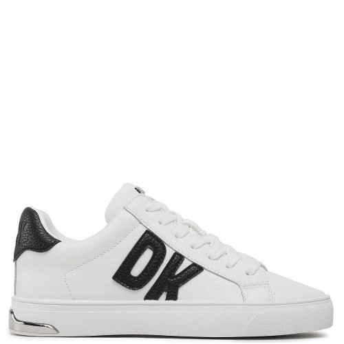 DKNY ABENI K1300916-QZC Γυναικεία Sneakers Λευκό/Μαύρο Δέρμα DKNY ABENI K1300916-QZC Γυναικεία Sneakers Λευκό/Μαύρο Δέρμα