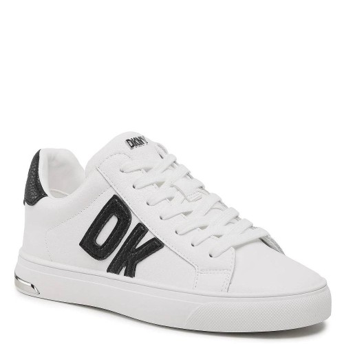 DKNY ABENI K1300916-QZC Γυναικεία Sneakers Λευκό/Μαύρο Δέρμα DKNY ABENI K1300916-QZC Γυναικεία Sneakers Λευκό/Μαύρο Δέρμα