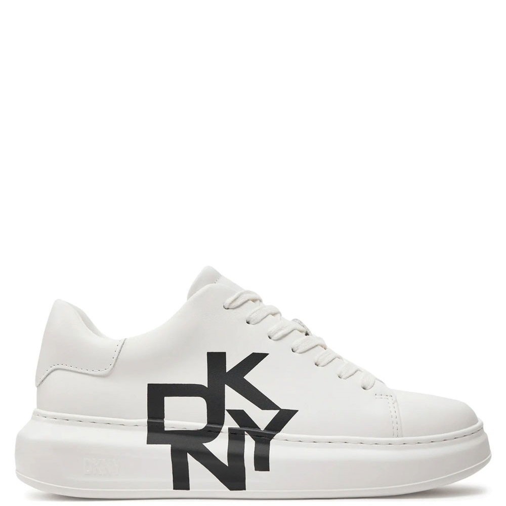 DKNY</br>Γυναικεία Sneakers Λευκό Δέρμα KEIRA K1408368-QZC DKNY DKNY</br>Γυναικεία Sneakers Λευκό Δέρμα KEIRA K1408368-QZC DKNY