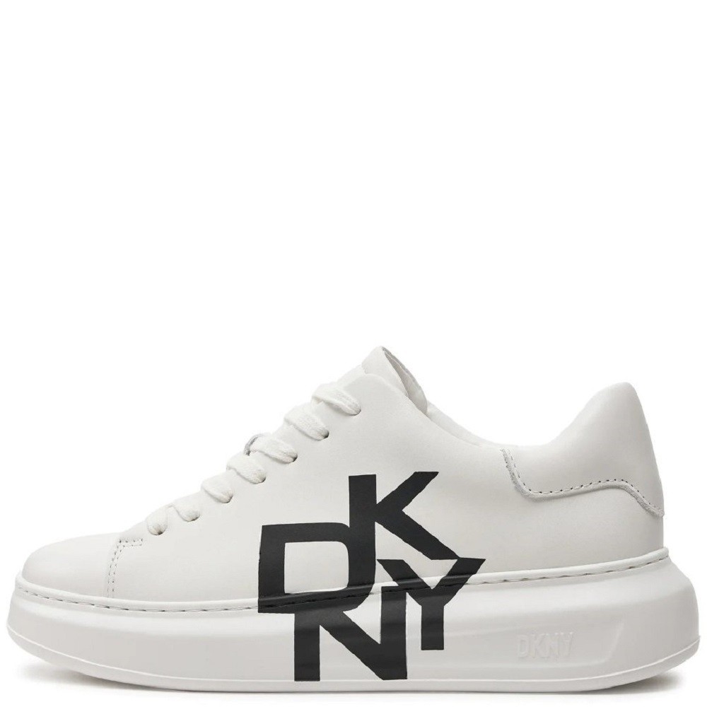 DKNY</br>Γυναικεία Sneakers Λευκό Δέρμα KEIRA K1408368-QZC DKNY DKNY</br>Γυναικεία Sneakers Λευκό Δέρμα KEIRA K1408368-QZC DKNY
