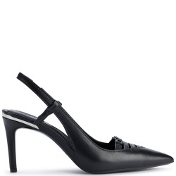 Γυναικείες Γόβες Μαύρο Δέρμα MALDEN K1500466-BLK DKNY
