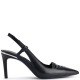 DKNY</br>Γυναικείες Γόβες Μαύρο Δέρμα MALDEN K1500466-BLK DKNY DKNY</br>Γυναικείες Γόβες Μαύρο Δέρμα MALDEN K1500466-BLK DKNY